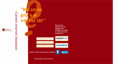 Desktop Screenshot of careers-internet.org